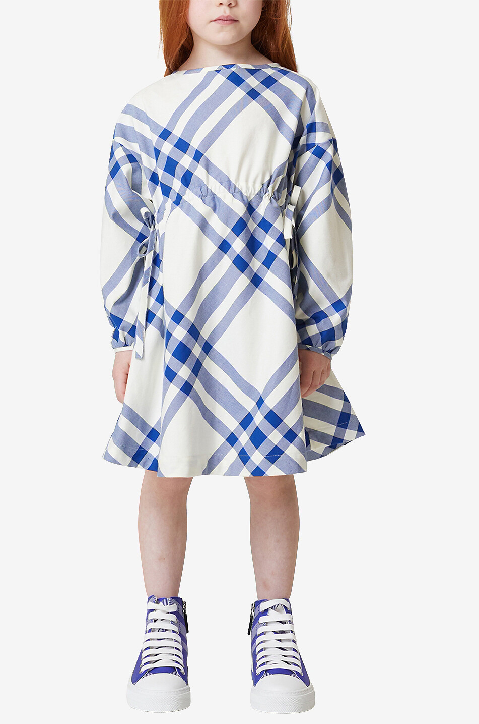 Robe fille à carreaux Trevelle