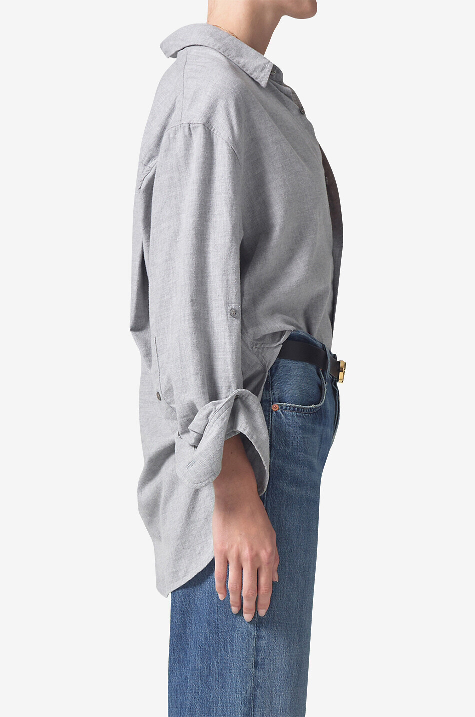 Chemise à manches longues en coton Kayla