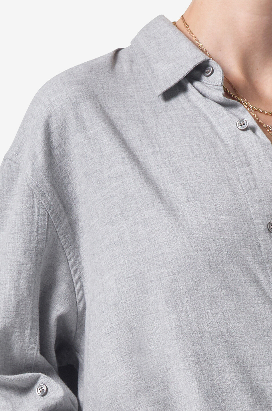 Chemise à manches longues en coton Kayla