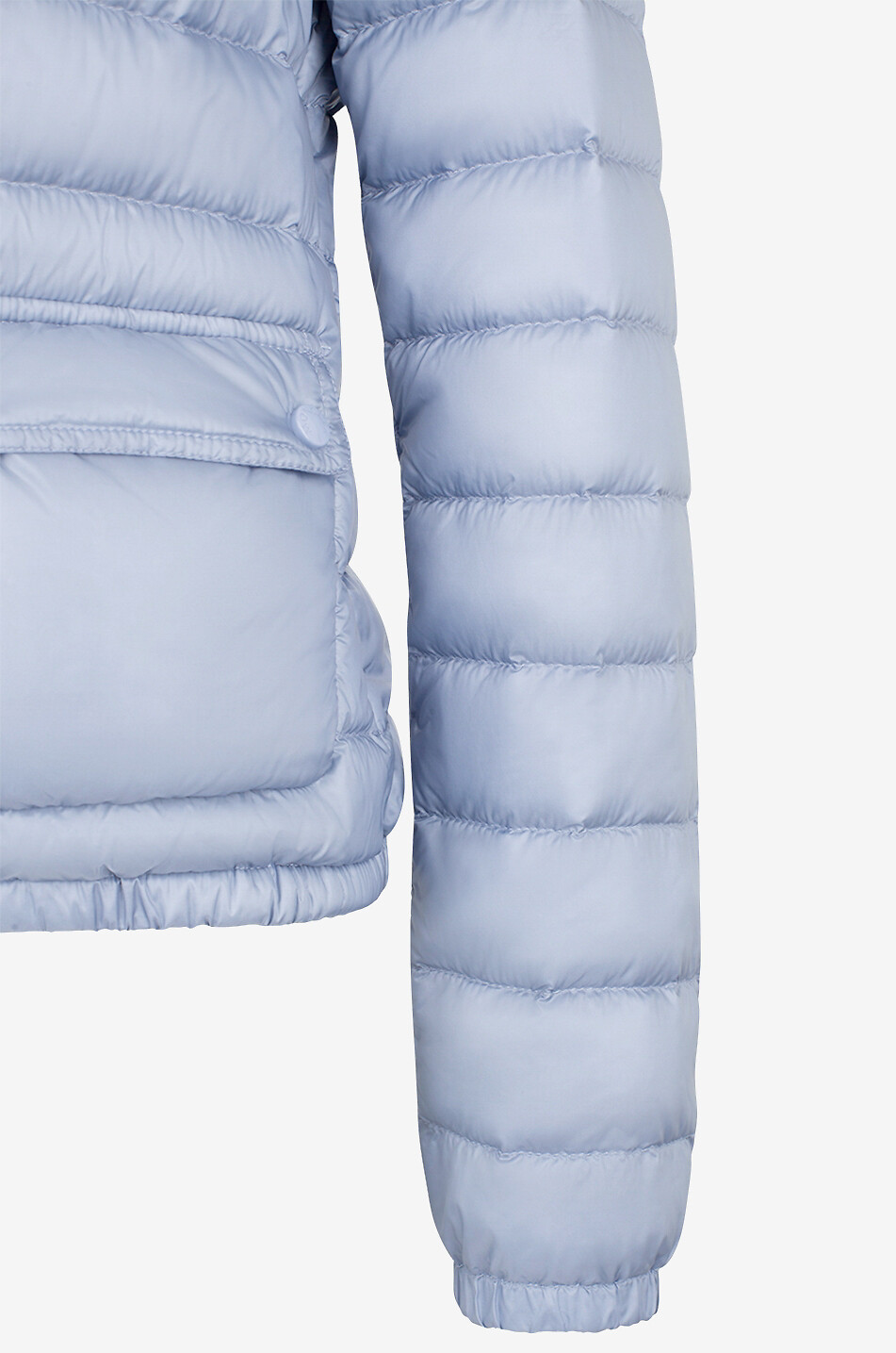 MONCLER Lans short light-weight down jacket Women LIGHT BLUE 3