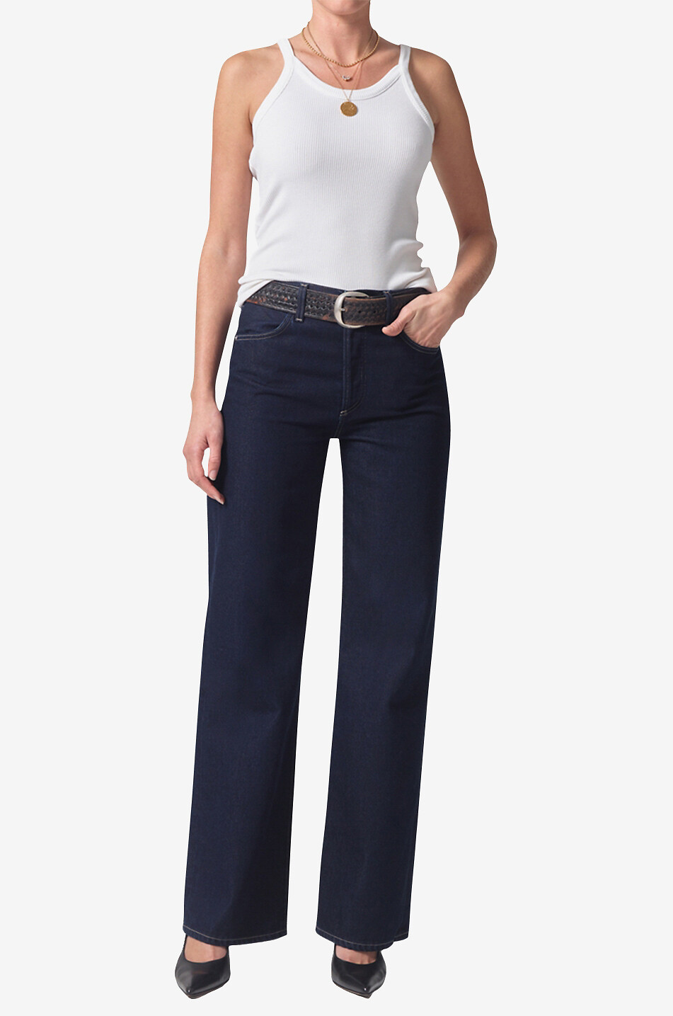 Annina cotton straight leg jeans