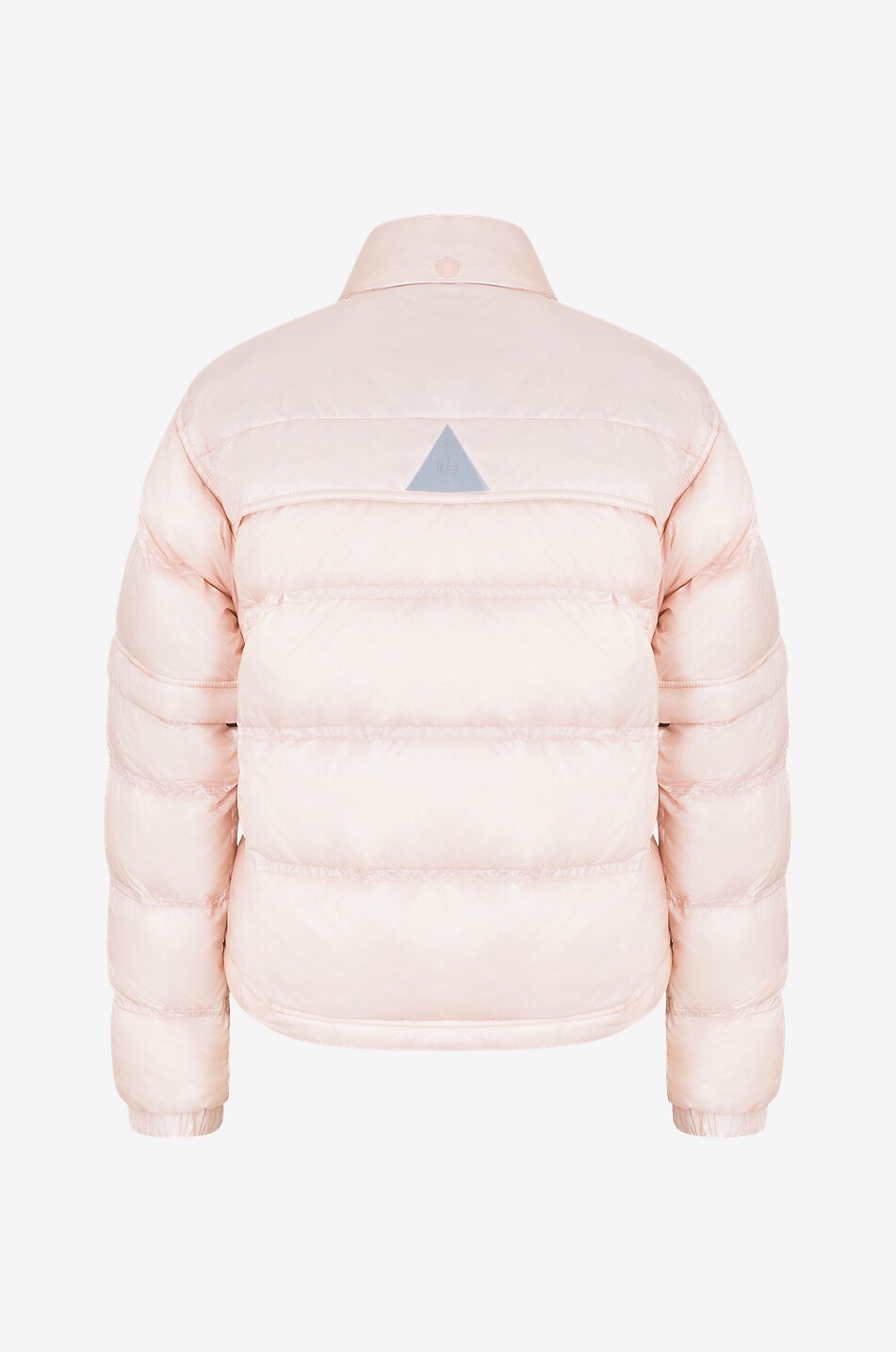 MONCLER GRENOBLE Mauduit short convertible down jacket Women LIGHT PINK 2