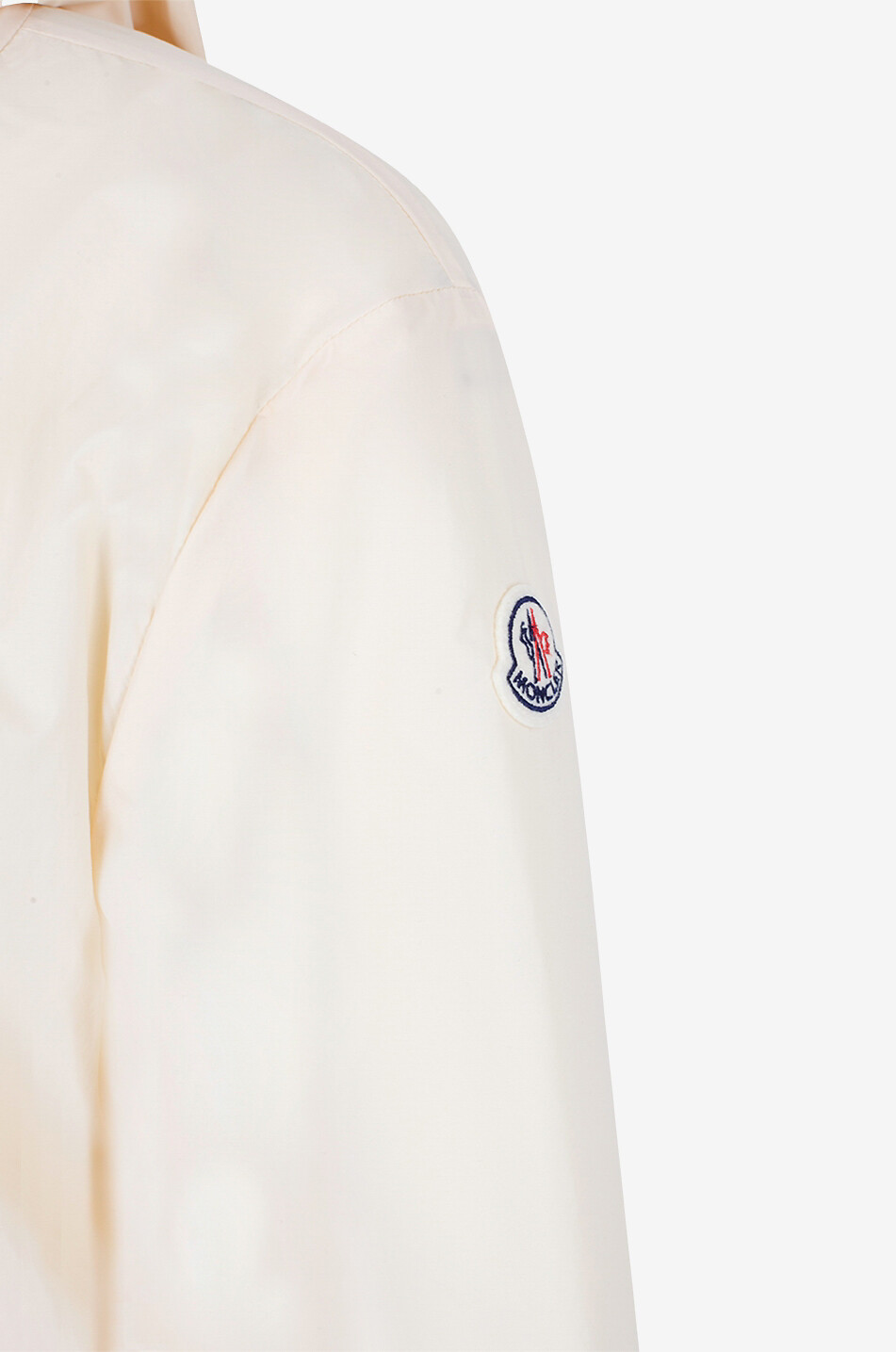 MONCLER Veste coupe-vent en popeline technique Fegeo Femme BLANC CASSE 3