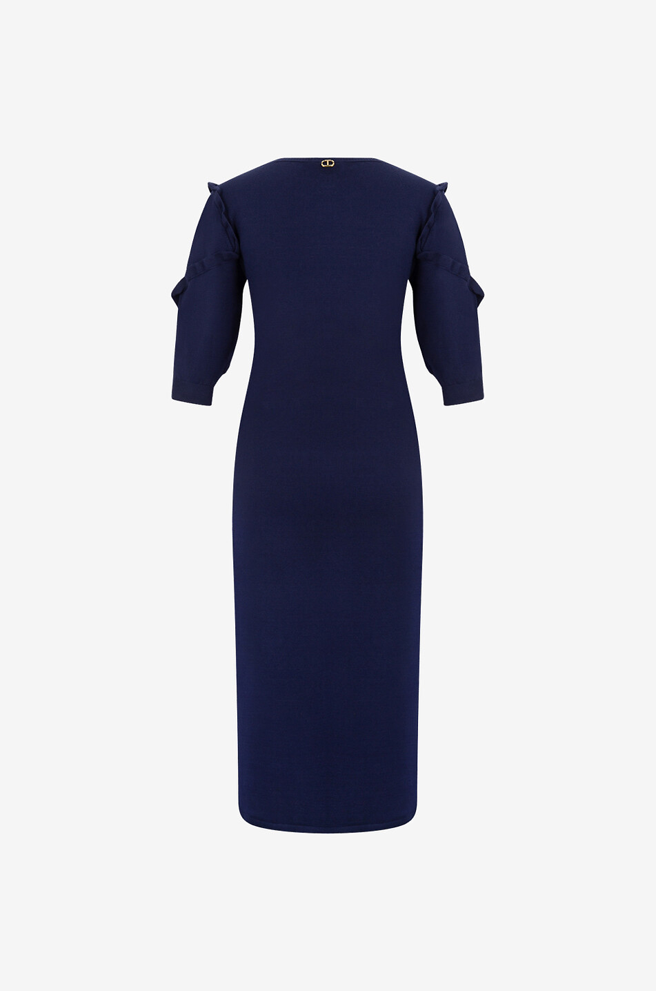 Robe fourreau midi en maille