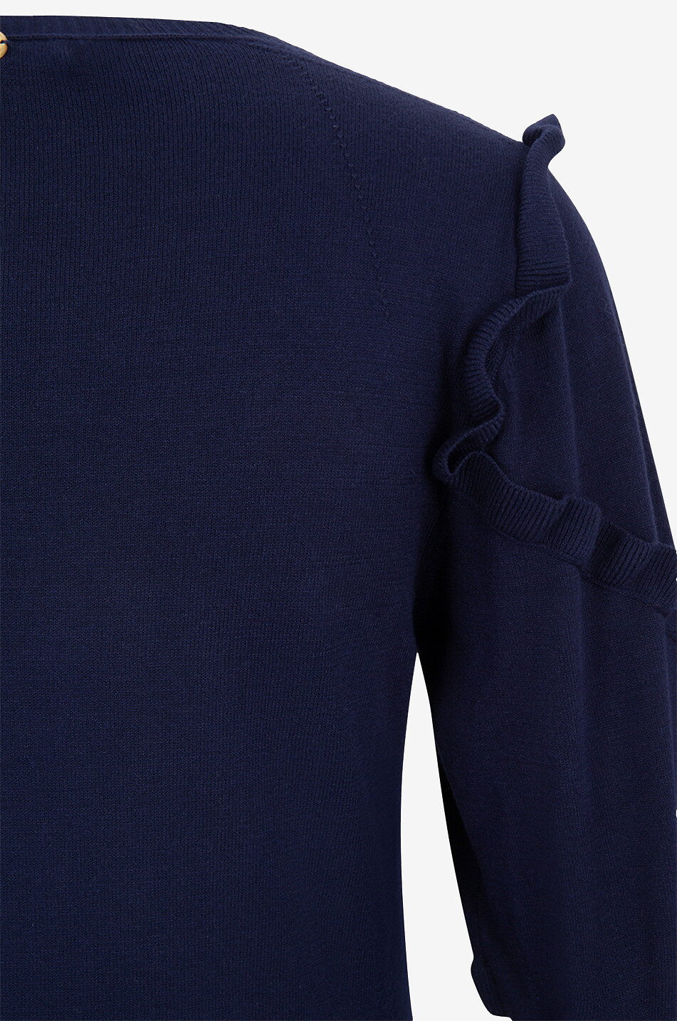 TWINSET Midi knit sheath dress Women DARK BLUE 3