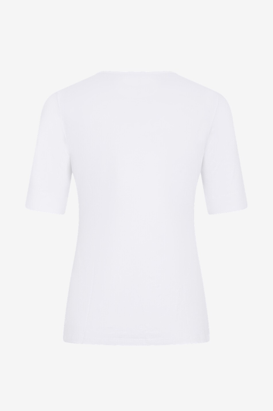 BONGENIE Kurzärmeliges T-Shirt aus Baumwolle Roxane Damen WEISS 2