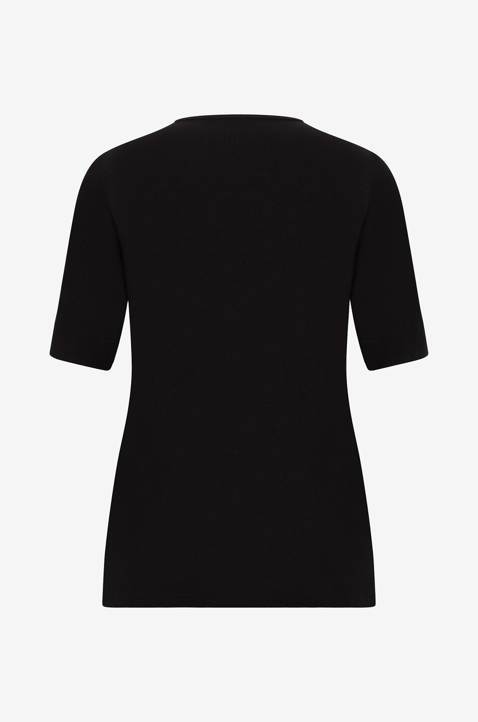 BONGENIE Roxane cotton short-sleeved T-shirt Women BLACK 2