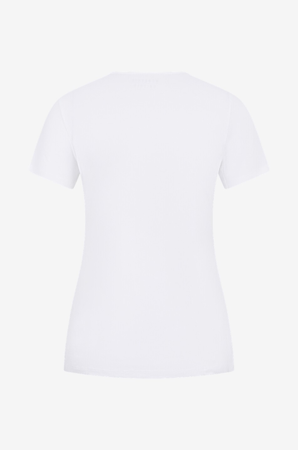 BONGENIE Kurzärmeliges T-Shirt aus Baumwolle Sara Damen WEISS 2
