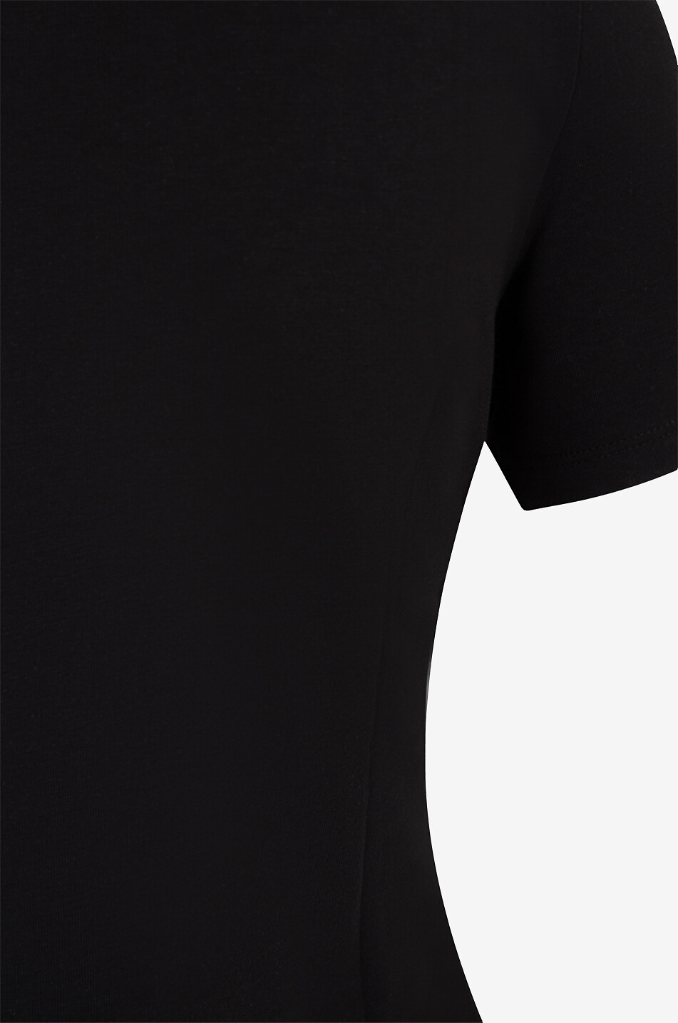 BONGENIE Kurzärmeliges T-Shirt aus Baumwolle Sara Damen SCHWARZ 3