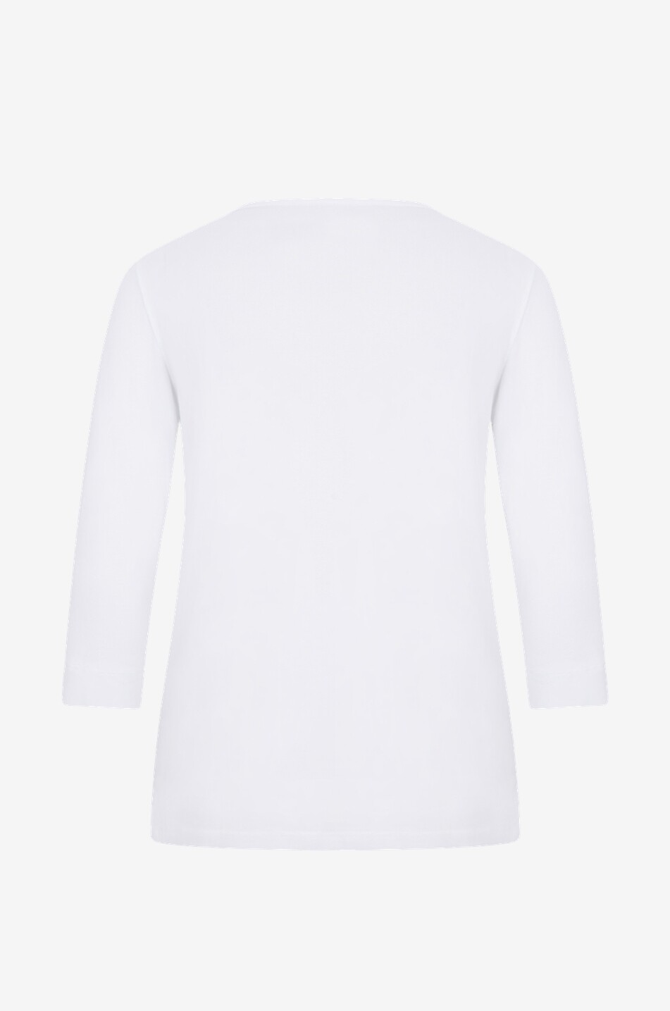 BONGENIE T-shirt à manches trois-quarts en coton Ana Femme BLANC 2