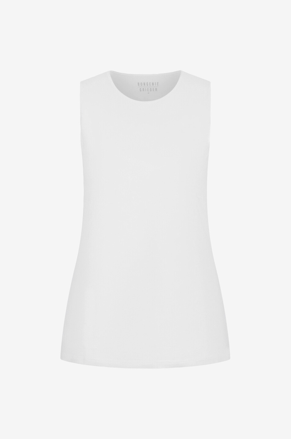 BONGENIE Ärmelloses Top aus Baumwolle Sally Damen WEISS 1