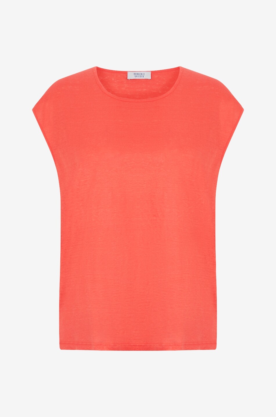 Top sans manches en lin