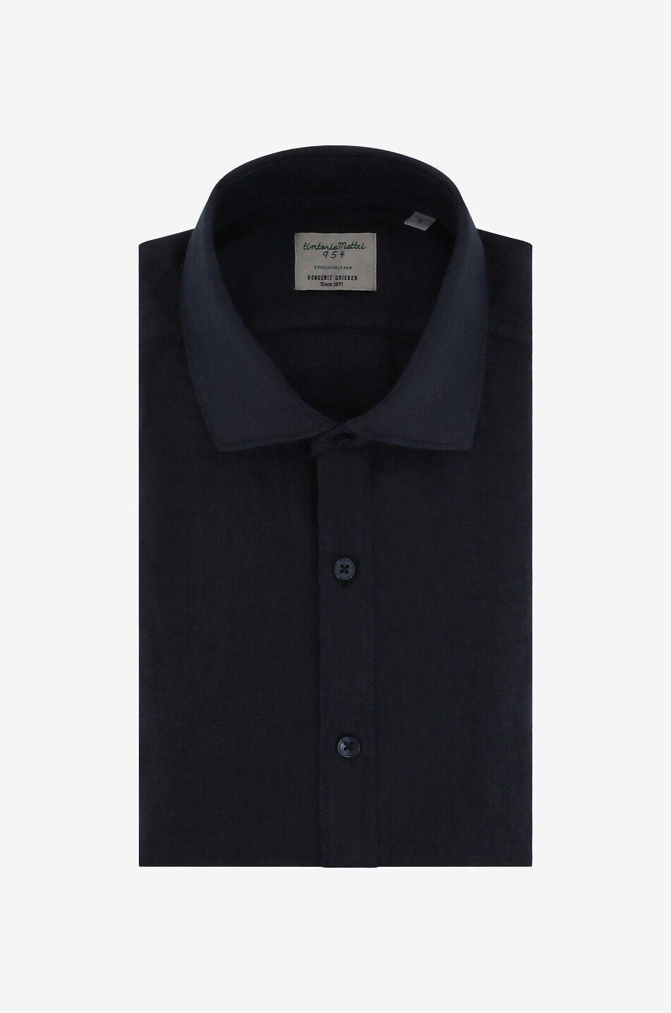 Chemise à manches longues en lin