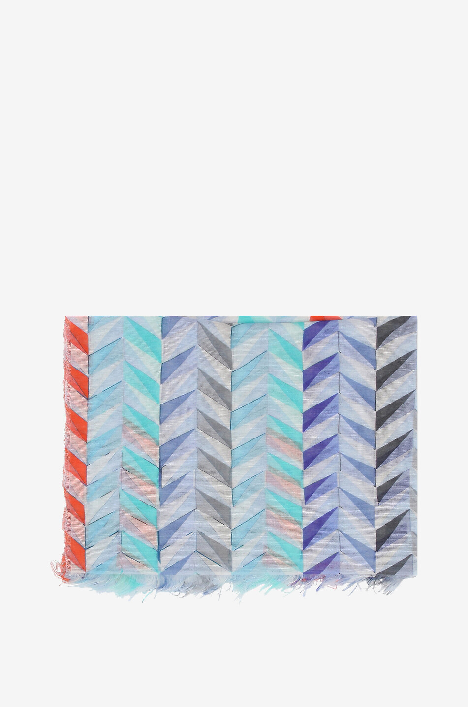 Écharpe en lin et soie Bricks