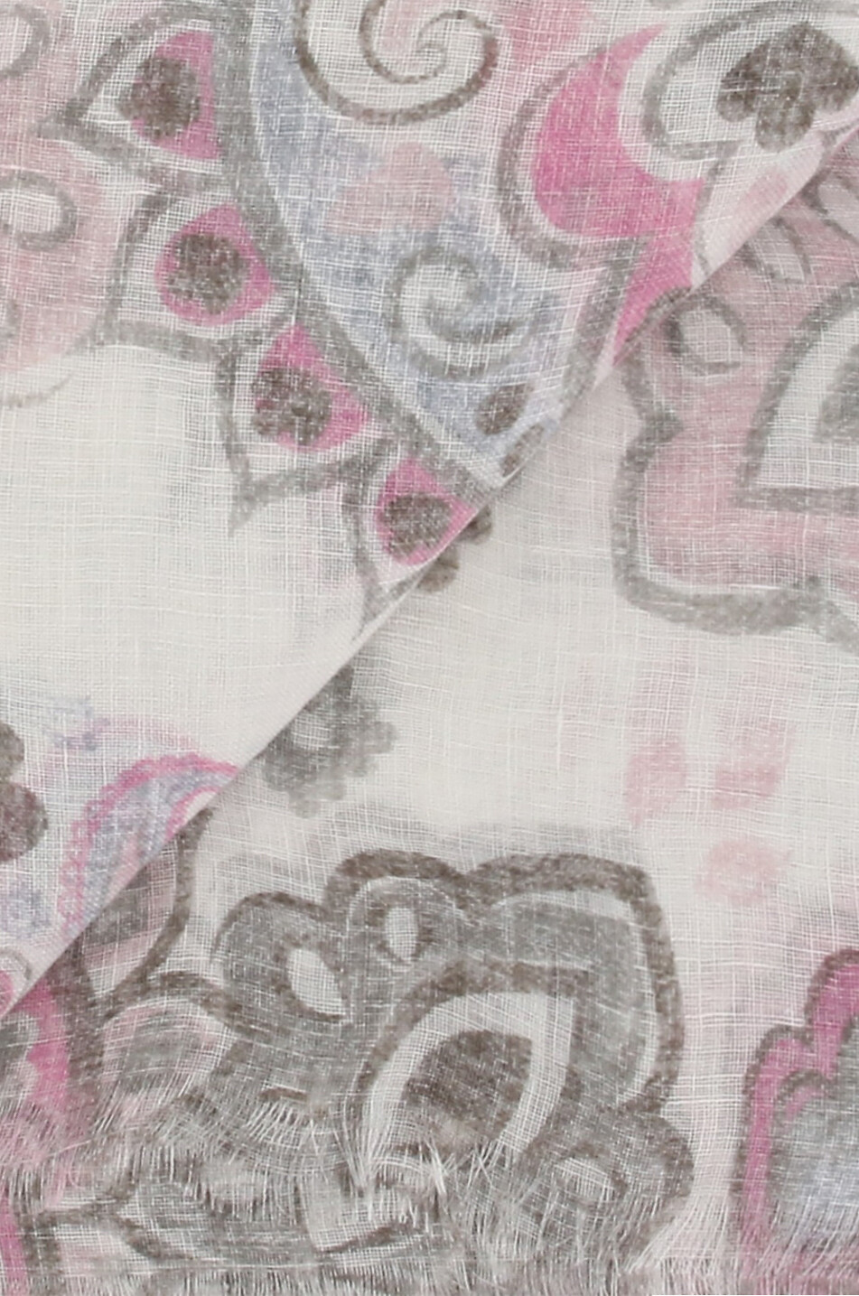J!L B. Stola aus Leinen Lilly 101 Damen HELLROSA 2