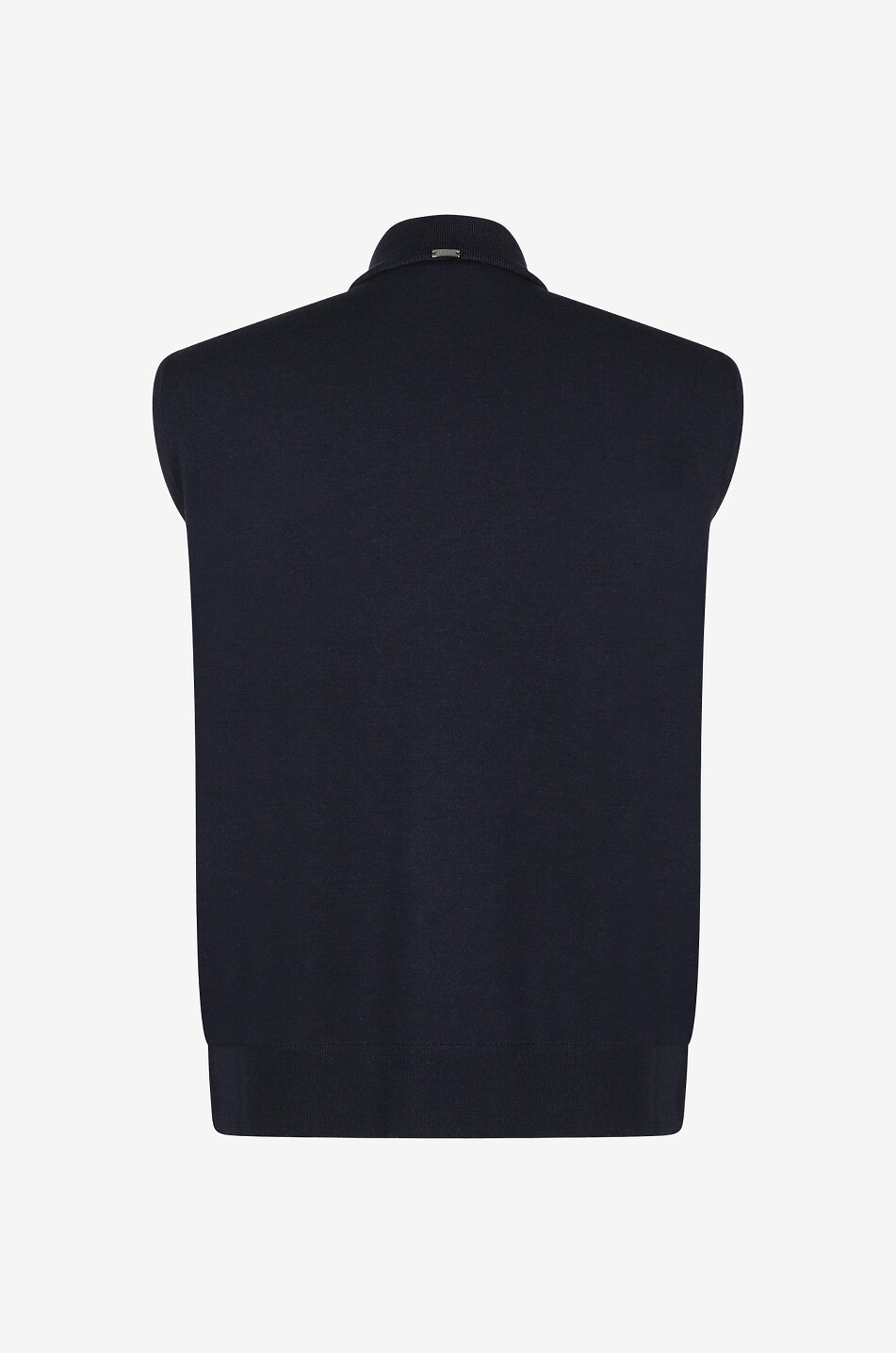 HERNO Ärmellose Daunenjacke Wool Silk Ecoage Herren DUNKELBLAU 2