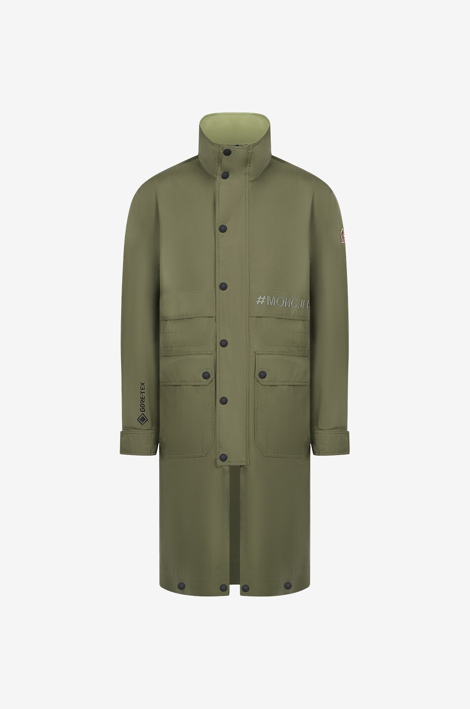 MONCLER GRENOBLE Steig leightweight water repellent parka Men GREEN 1