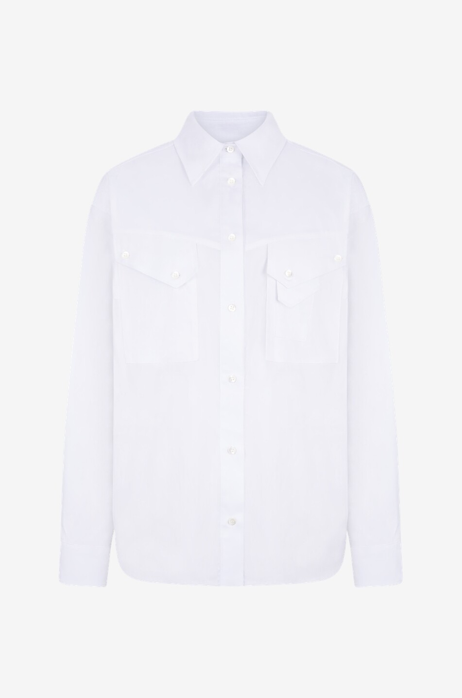 JACOB COHEN COUTURE Chemise à manches longues en coton Femme BLANC 1