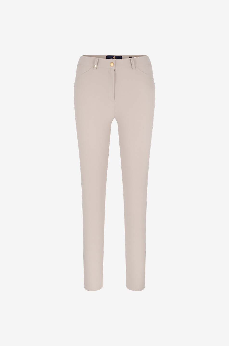 Verkürzte Skinny-Fit-Hose aus italienischem Stoff Ellen