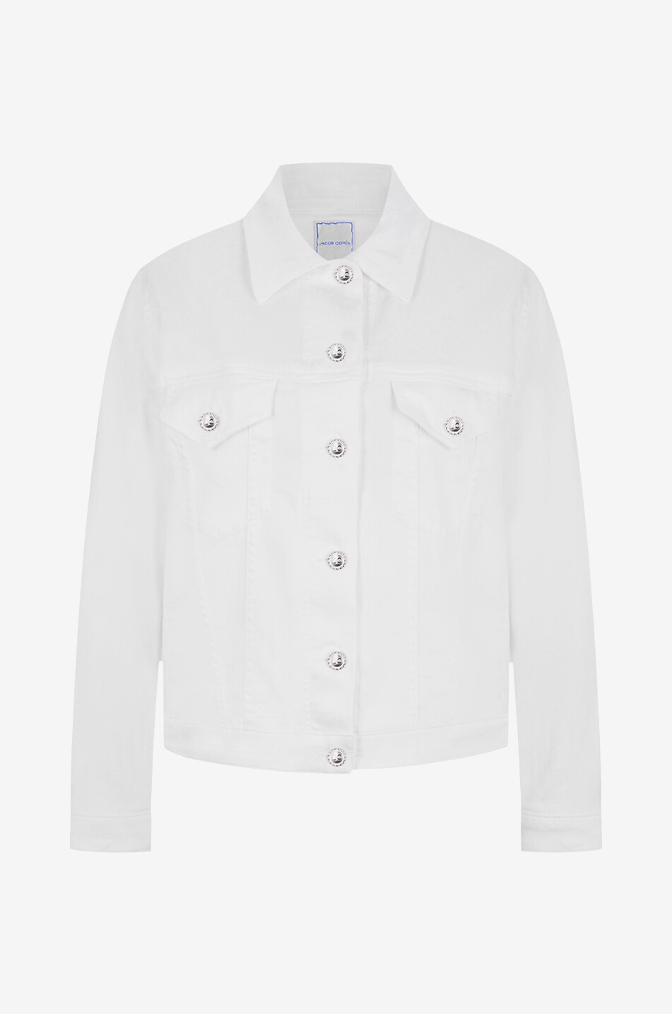 Veste en denim de lyocell et de coton