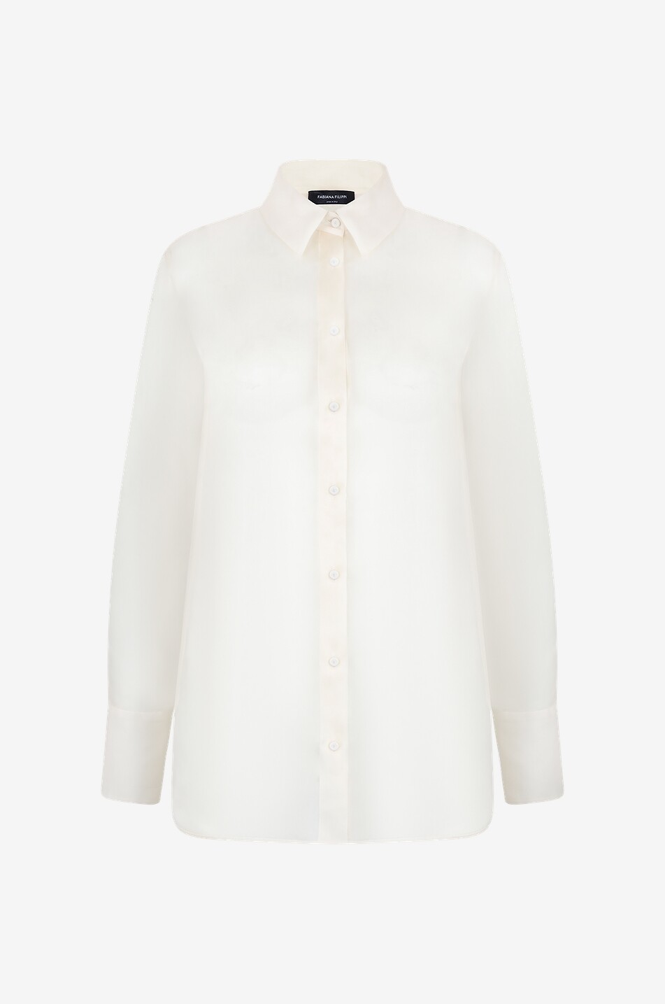 Hemd aus Seidenorganza