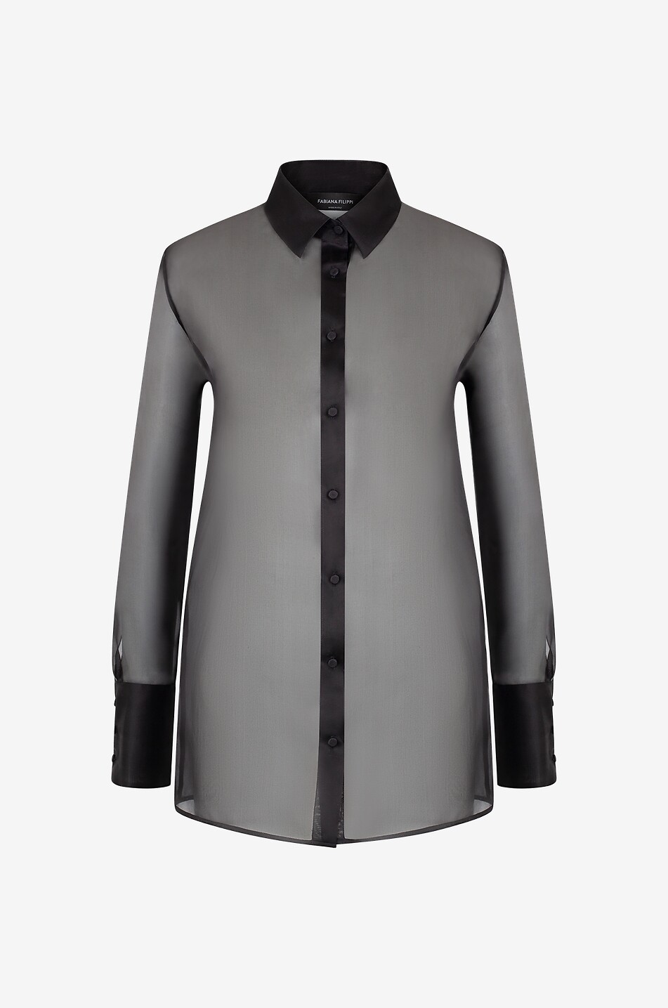 Chemise en organza de soie