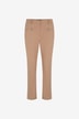 Philine cotton straight-leg trousers