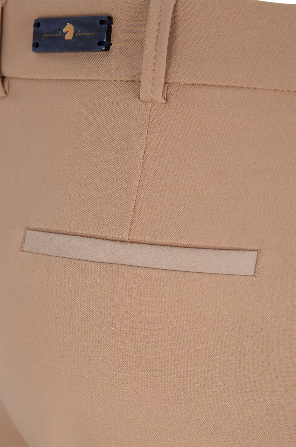 PAMELA HENSON Philine cotton straight-leg trousers Women CAMEL 3