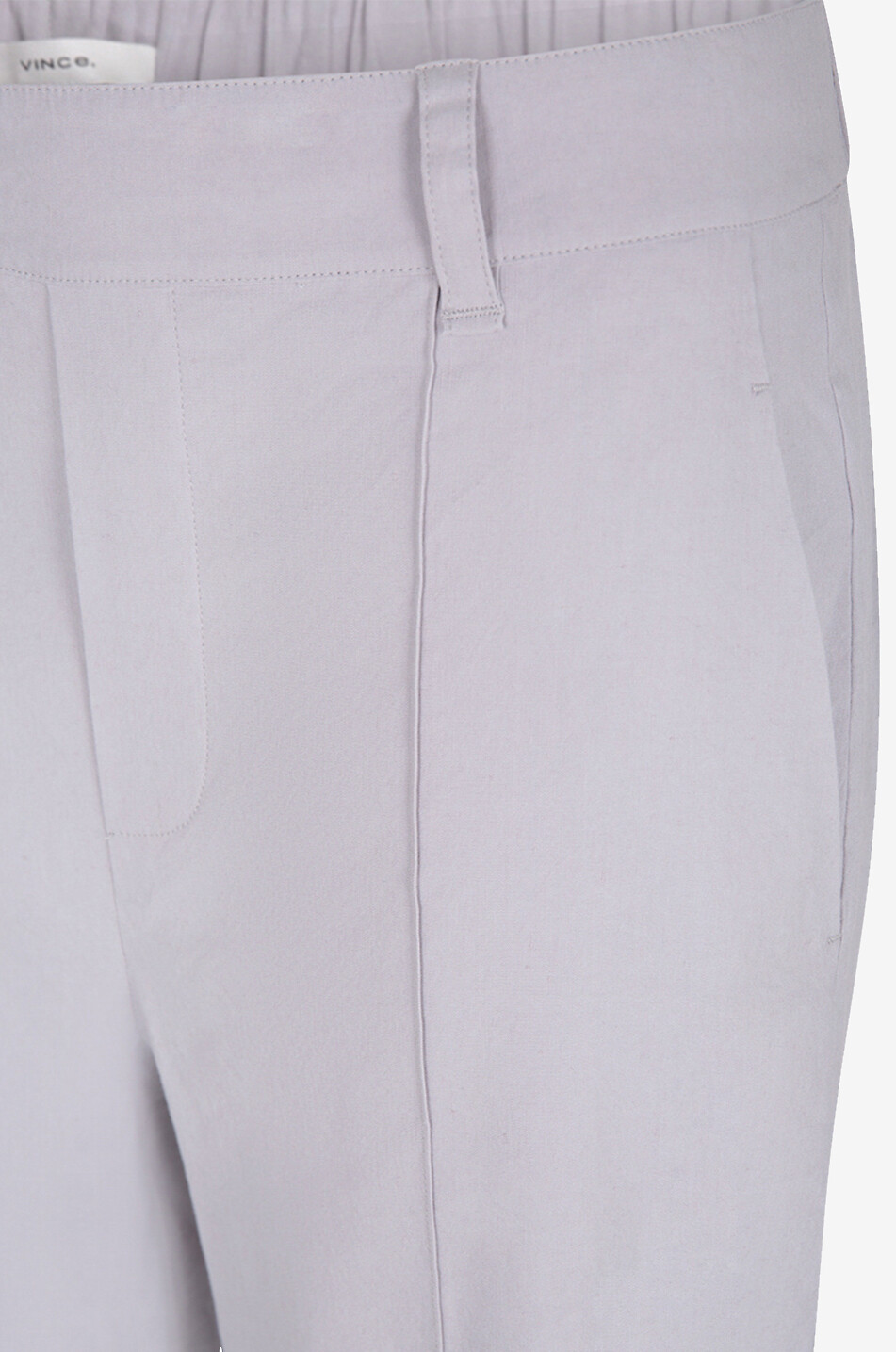 Hose mit geradem Bein aus Leinen