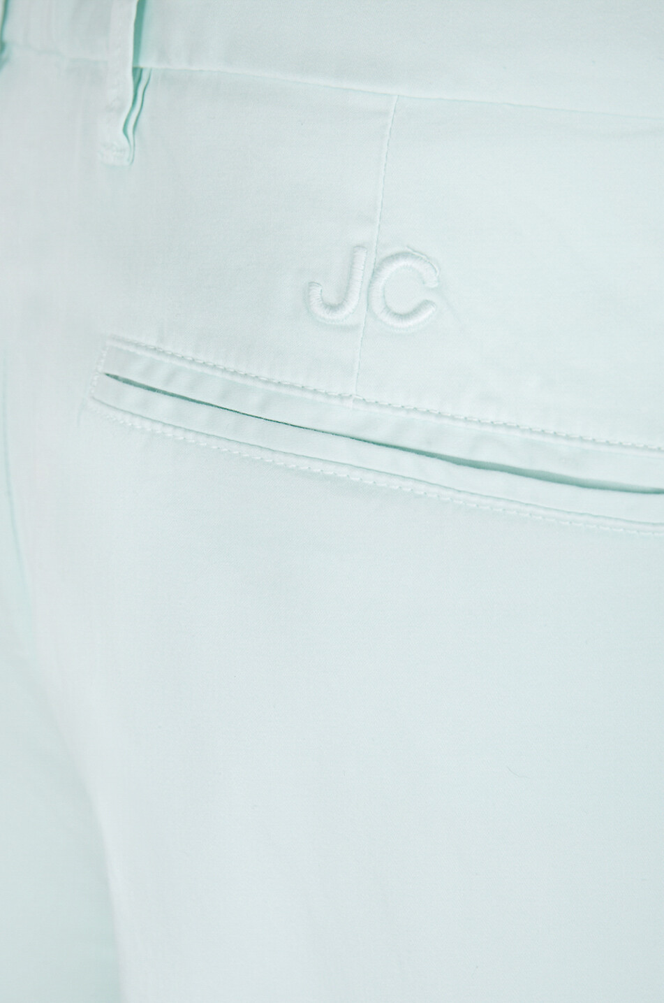 Pantalon large raccourci en coton