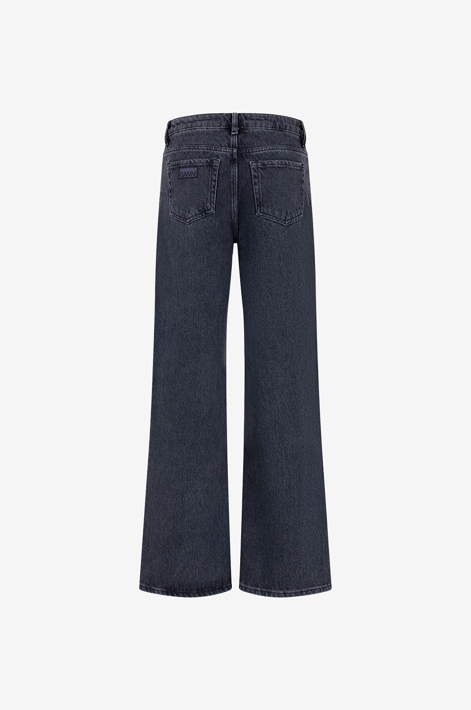 Jean droit avec cordon de serrage Izey Washed Black