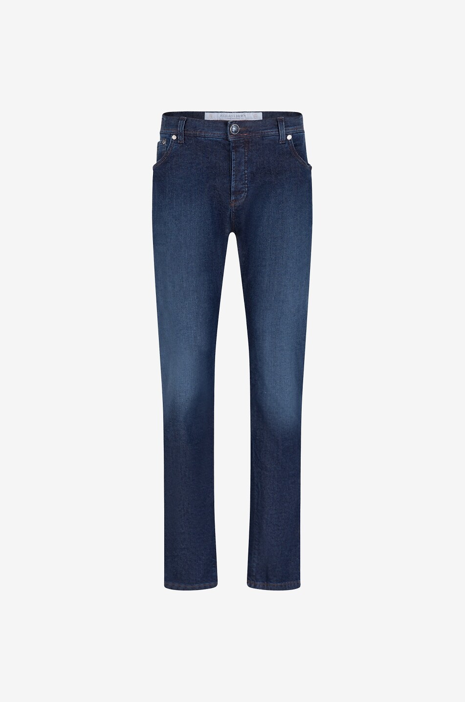 Jeans mit geradem Bein aus Baumwolle Modal und Seide Tokyo