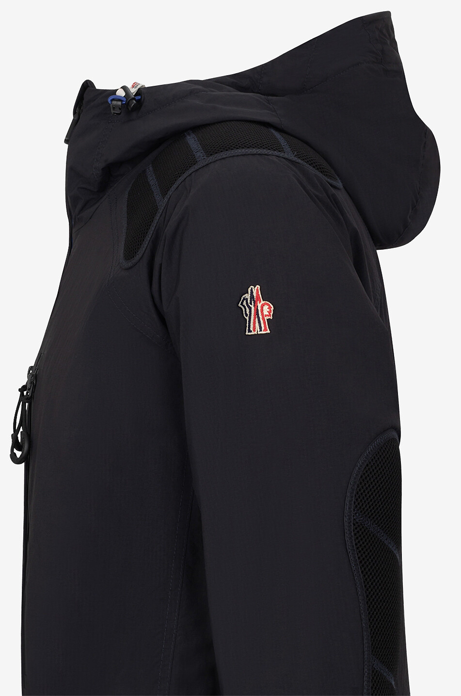 MONCLER GRENOBLE Leichte Kapuzenjacke Vert Herren SCHWARZ 3