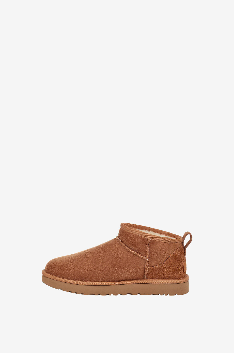 UGG W Classic Ultra Mini shearling lined suede ankle boots Women CAMEL 4