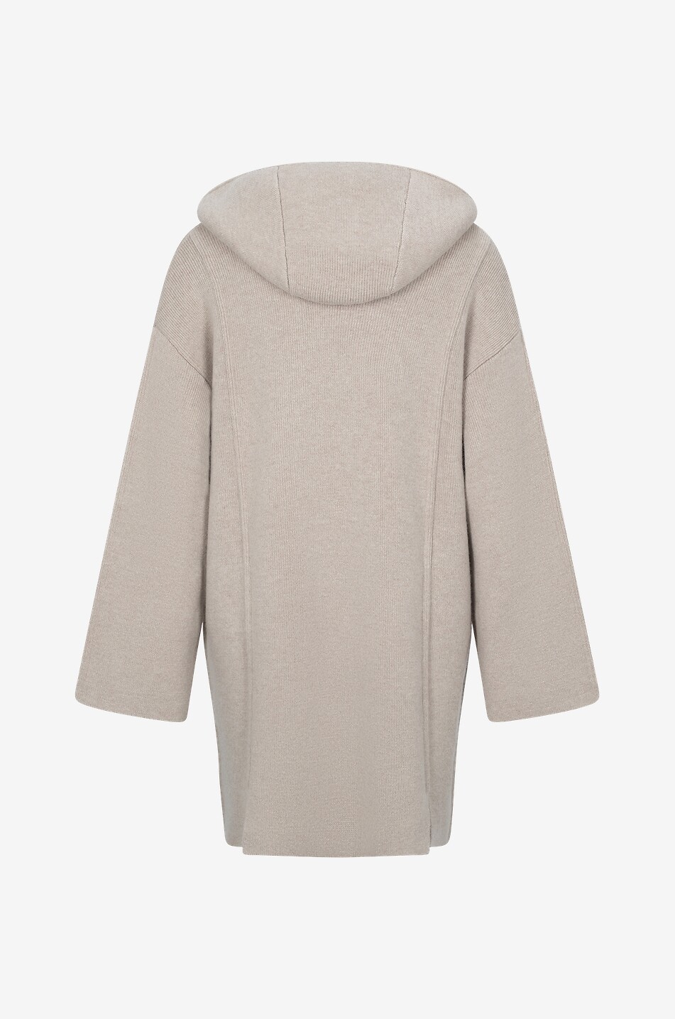 LISA YANG Fabrizia cashmere three-quarter length coat Women Light beige 2