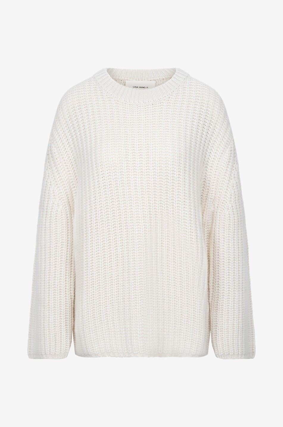 LISA YANG Pullover aus Kaschmir Hilma Damen CREMEFARBEN 1