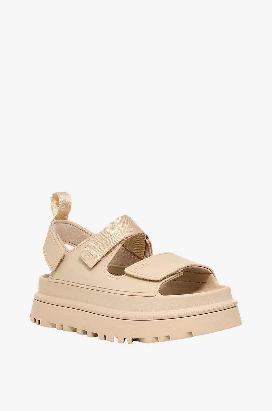 UGG Plateausandalen W Goldenglow Damen BEIGE 1