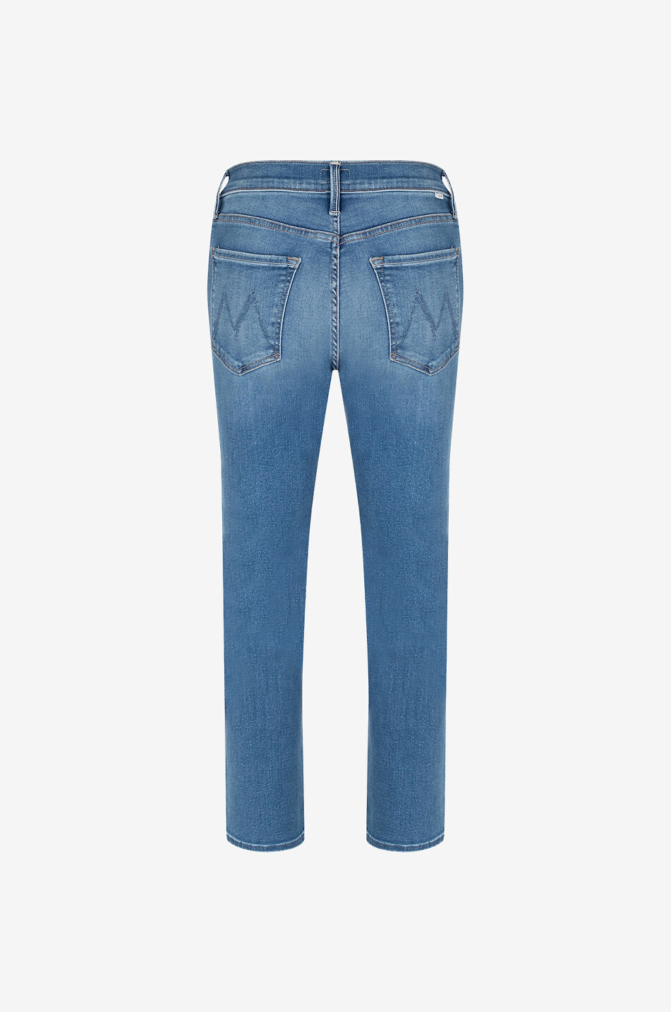 MOTHER Ausgewaschene Jeans mit geradem Bein aus Baumwolle und Modal The Tomcat Damen BLAU 2