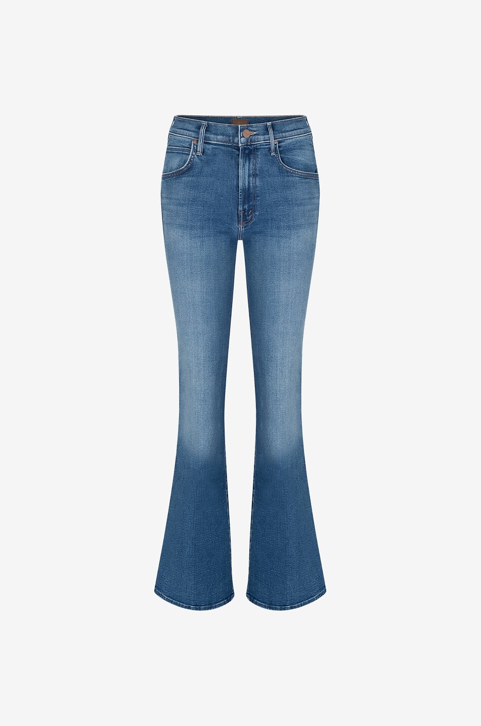 Jean délavé évasé en coton et modal The Desperado