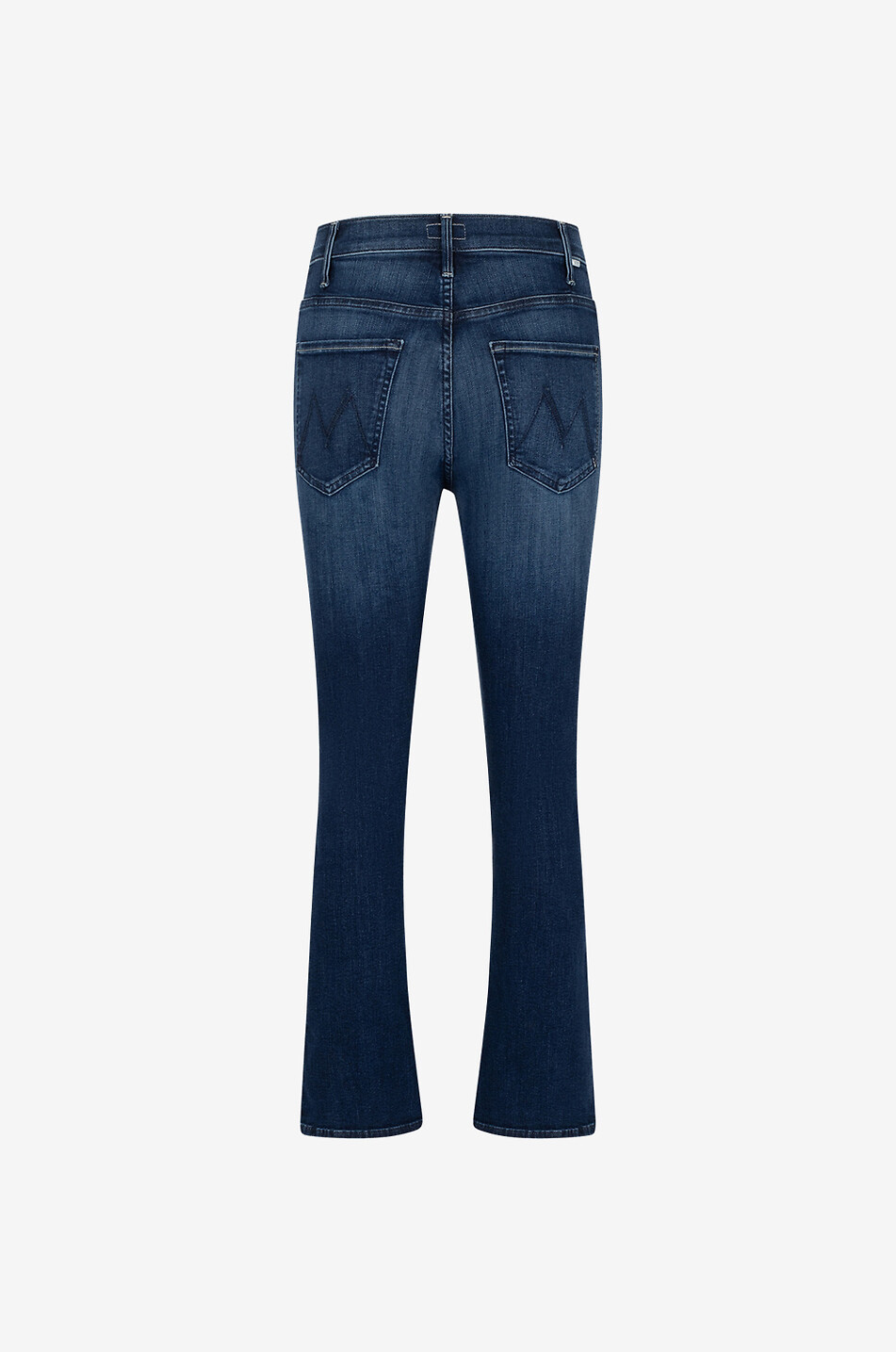 MOTHER Jeans mit ausgestelltem Bein aus Baumwolle The Hustler Ankle Damen BLAU 2