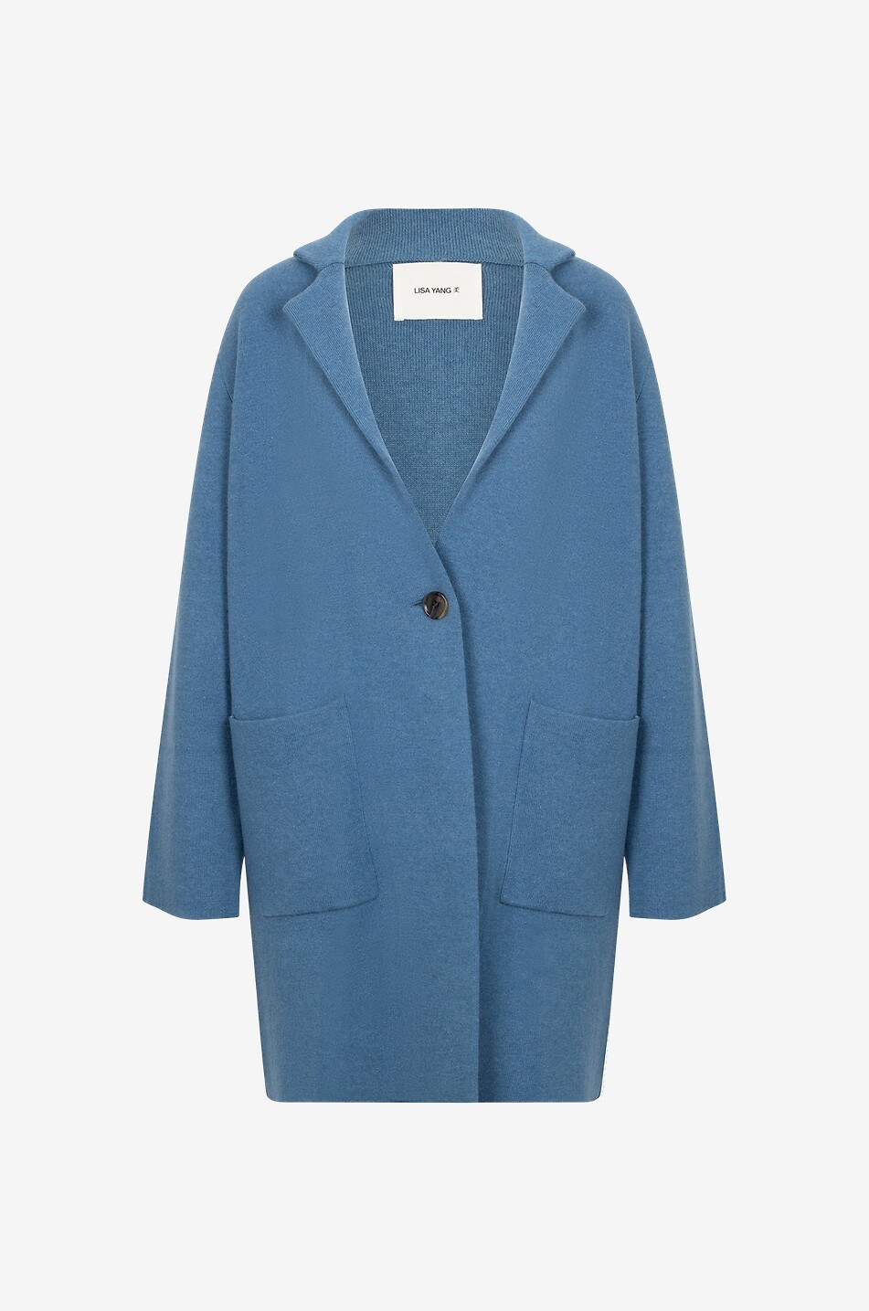 LISA YANG Mantel aus Kaschmir Anni Damen HELLBLAU 1