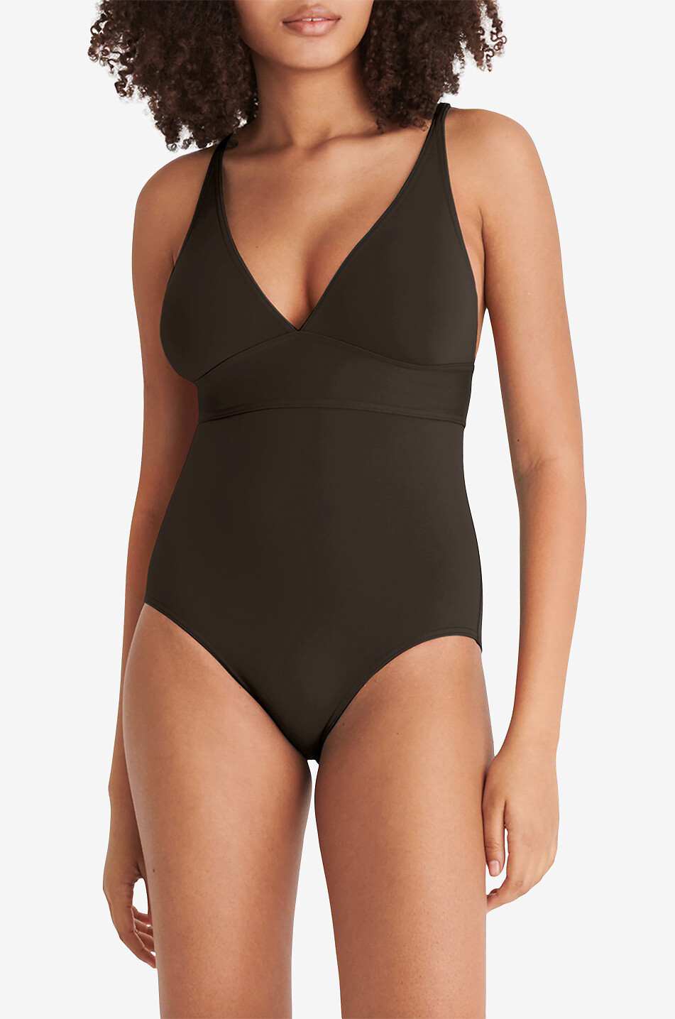 ERES Maillot de bain une-pièce triangle Larcin Femme KAKI FONCÉ 3