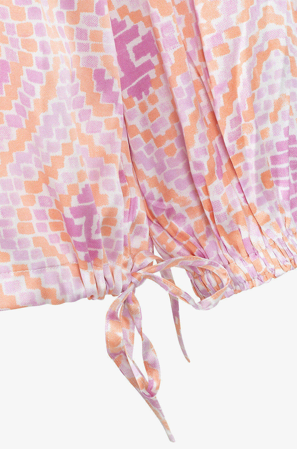 HEMISPHERE Bedruckte Bluse aus Seide Fabius Damen ROSA 3