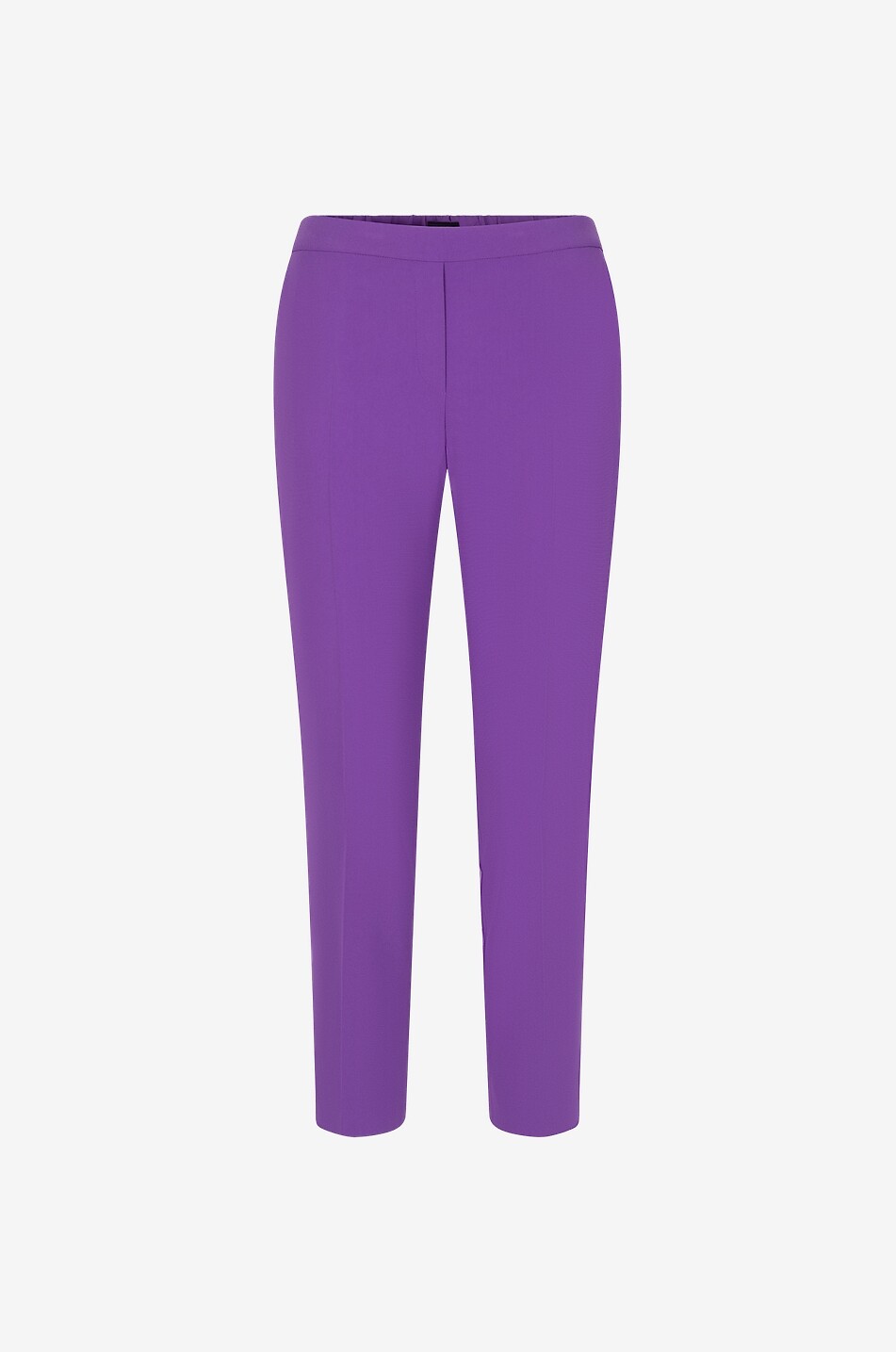 THEORY Verkürzte Hose aus Crêpe Treeca Pull On Damen VIOLETT 1