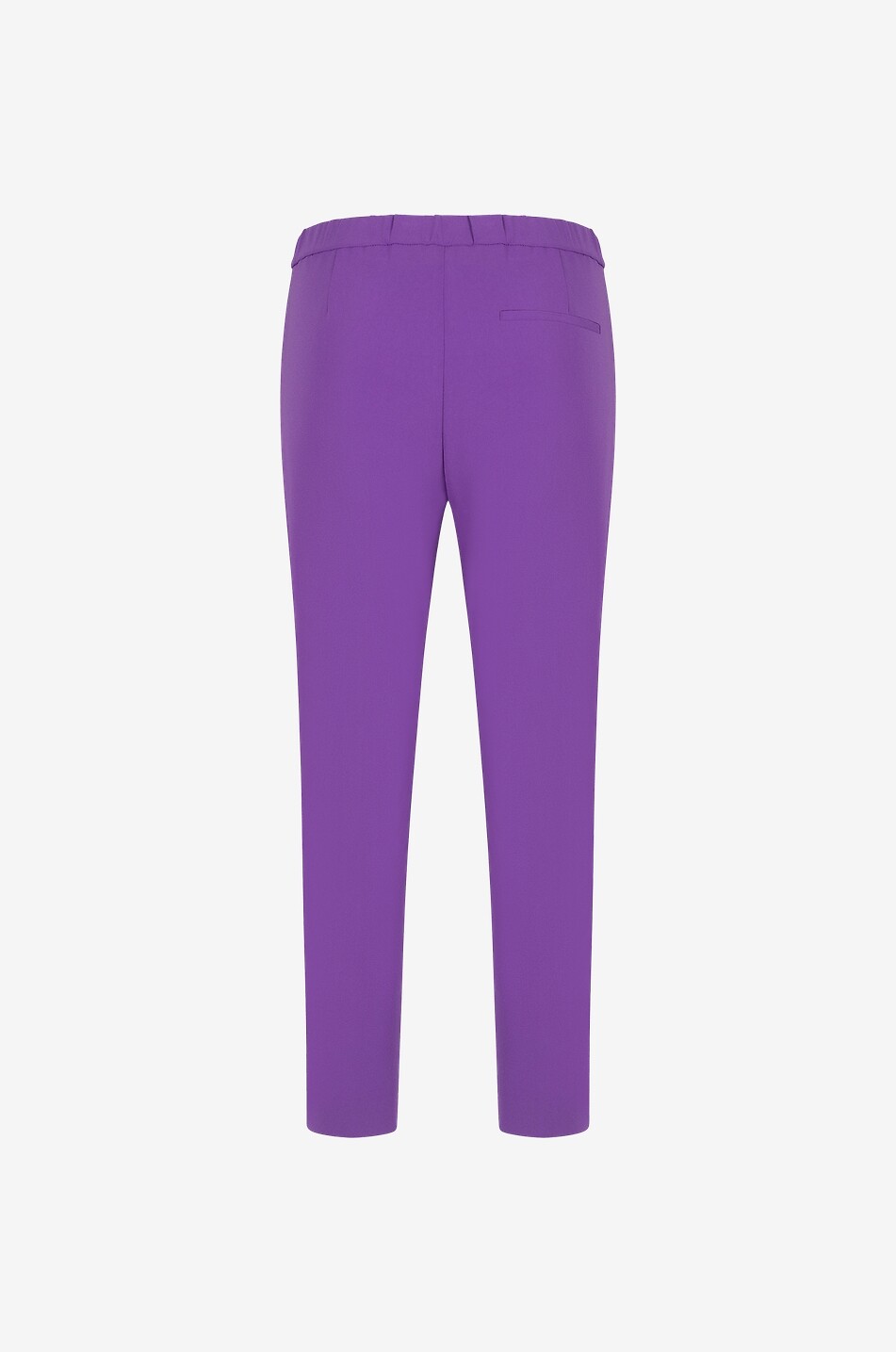 THEORY Verkürzte Hose aus Crêpe Treeca Pull On Damen VIOLETT 2