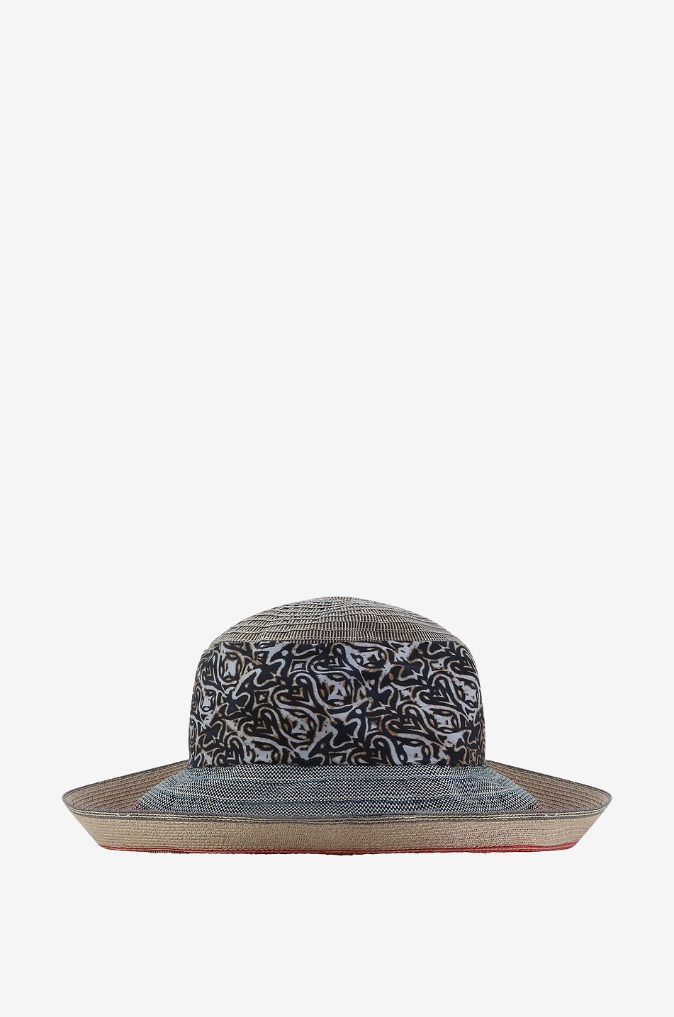 Chapeau patchwork en coton