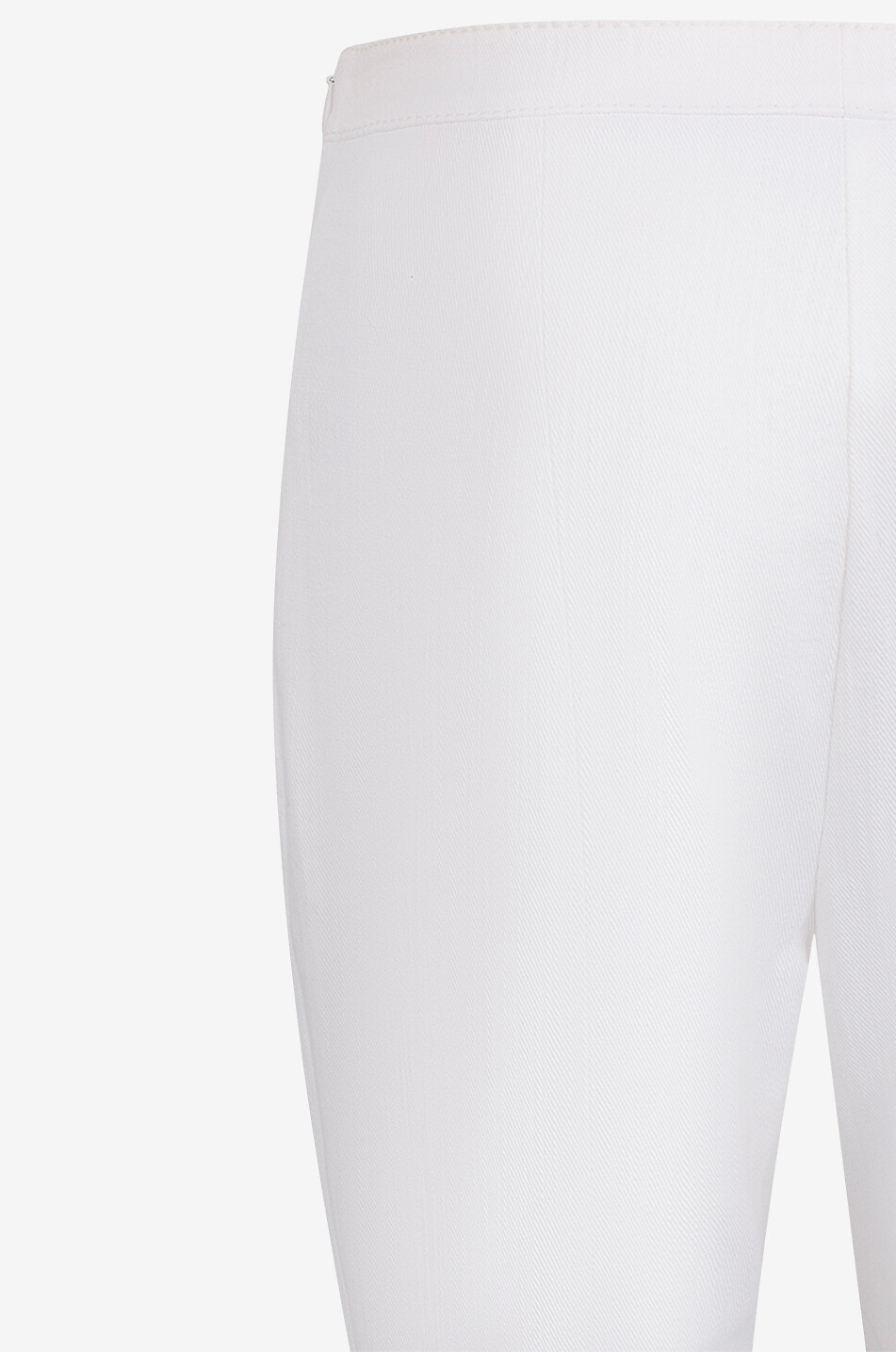 AKRIS PUNTO Ausgefranste ausgestellte Jeans Chayenne Damen CREMEFARBEN 3