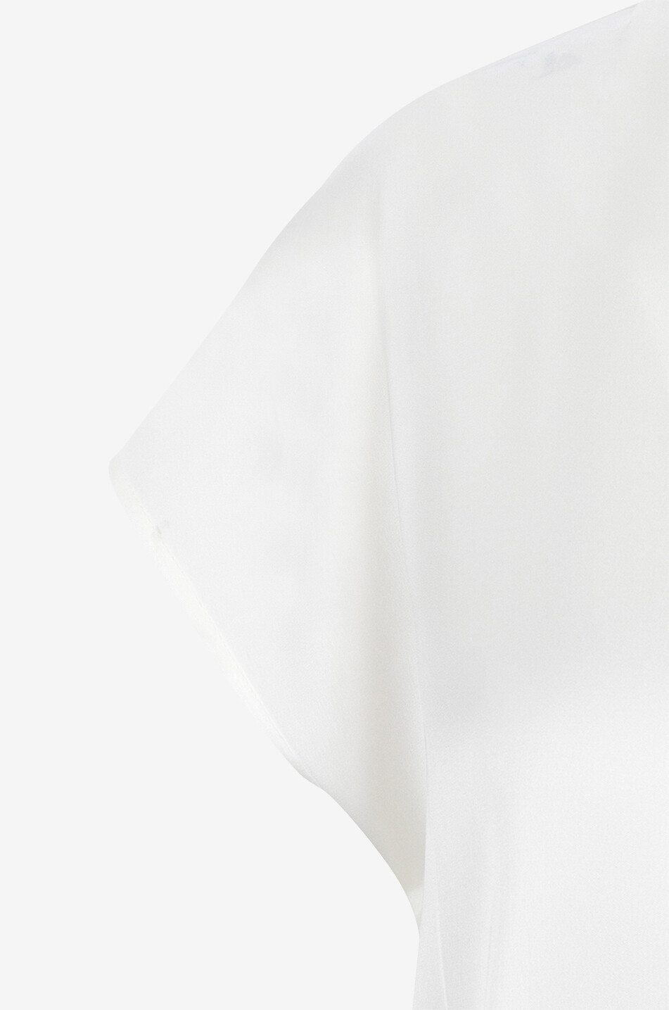 HEMISPHERE T-shirt en soie Herdis Femme BLANC 3