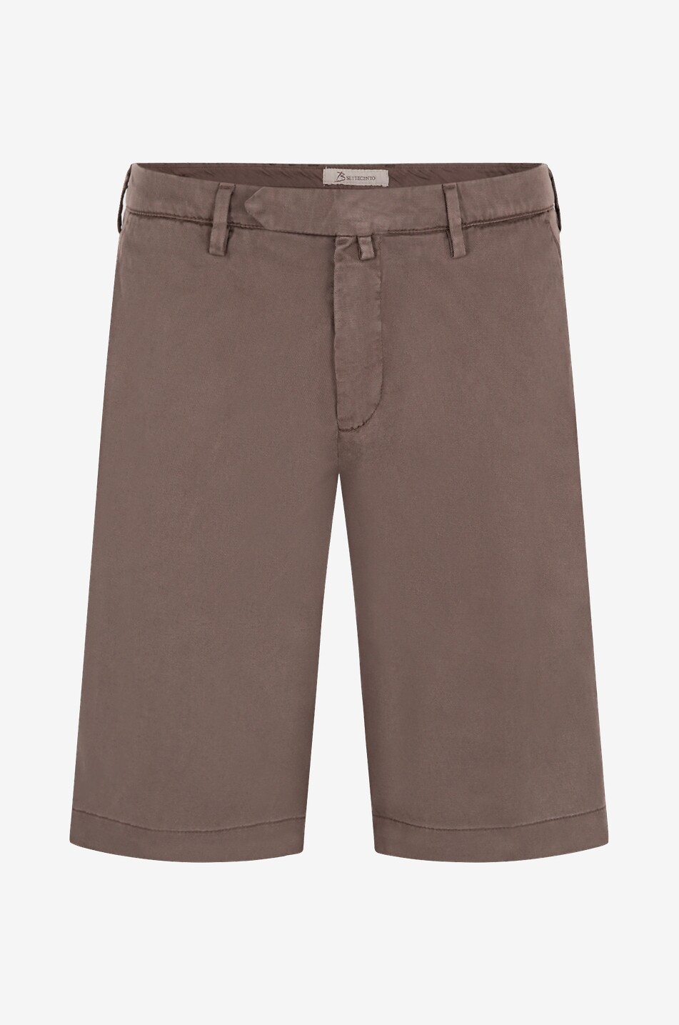 Lyocell and cotton Bermuda shorts