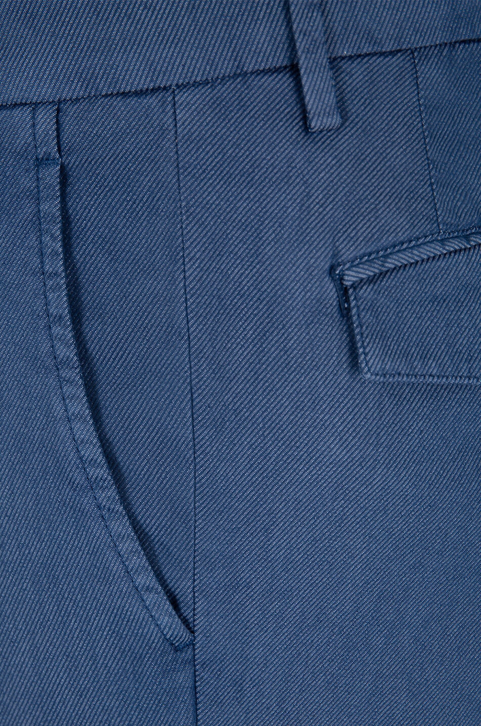 Slim fit chino cotton trousers